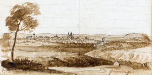 Stadtsilhouette um 1798