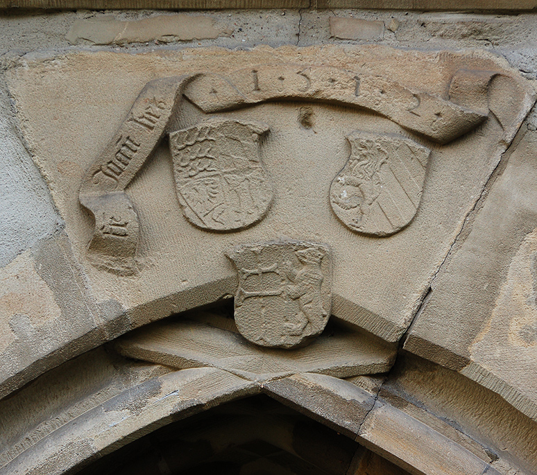Wappen 1512 Eingang
