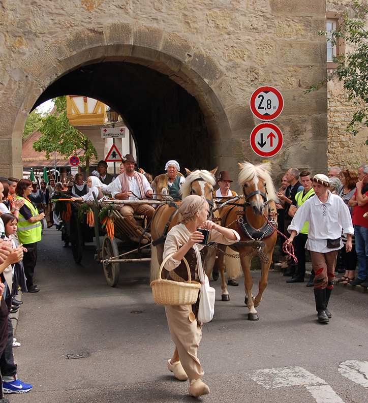 Bauernwagen am Oberen Tor