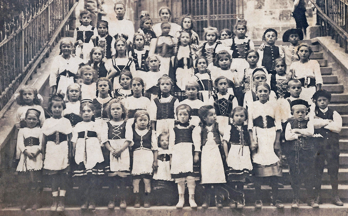 Schäferlauf-Kinder 1922
