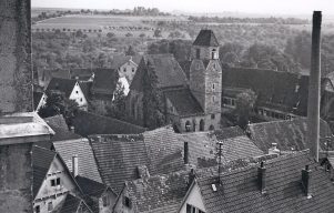 Spital 1960 vom Hochwachtturm