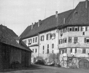 Westflügel des Heilig-Geist-Spitals 1963