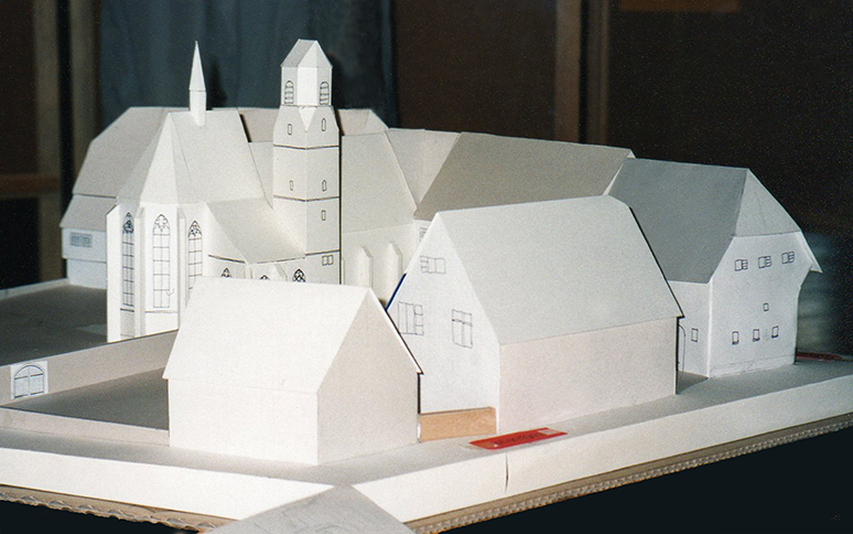 Modell des Heilig-Geist-Spitals