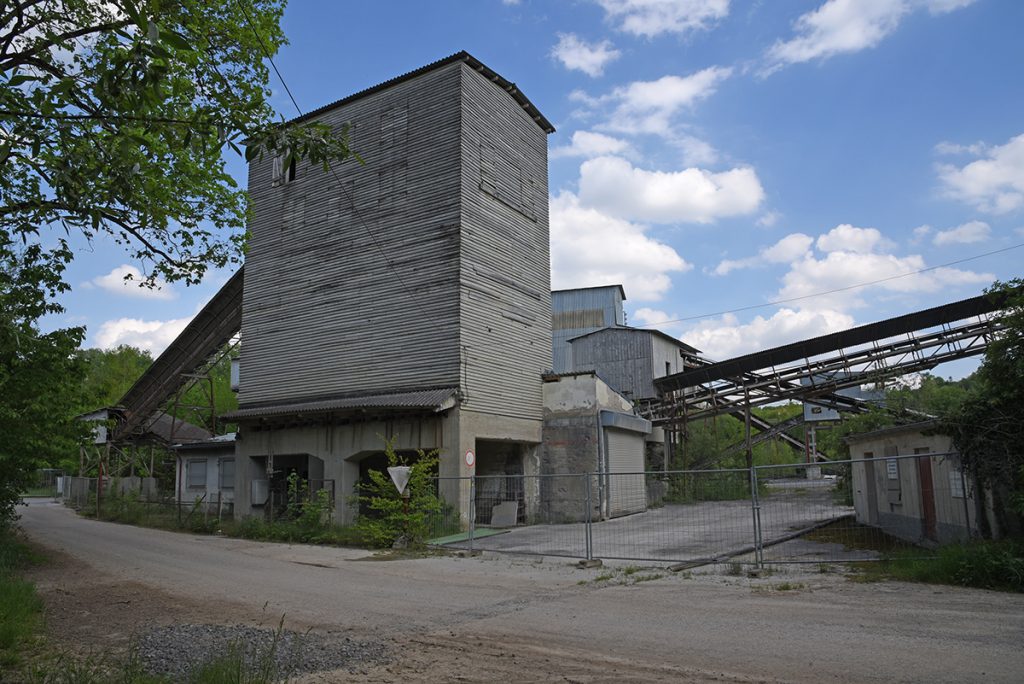 Schotterwerk im Glemstal