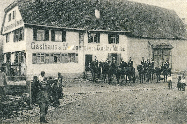 Gasthaus Löwen um 1914