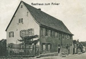 Gasthaus Anker um 1932