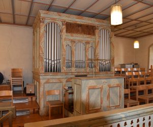Orgel auf der Westempore