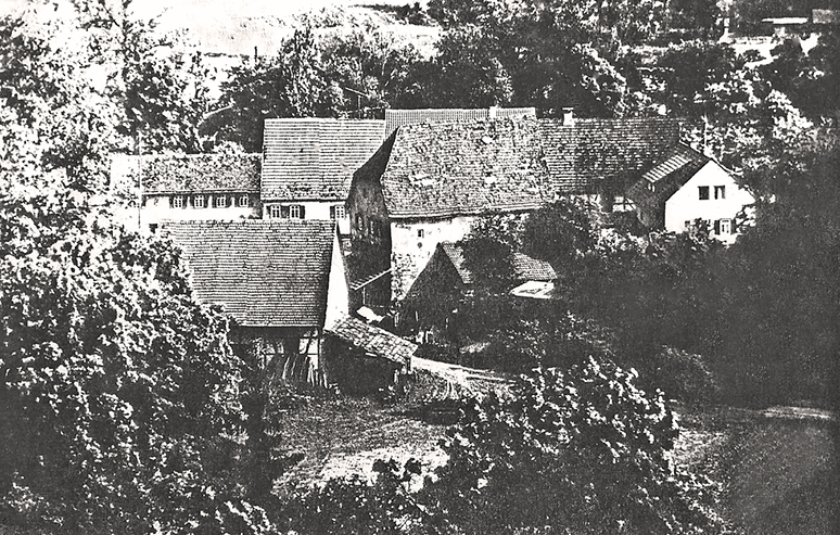 Bruckmühle um 1960