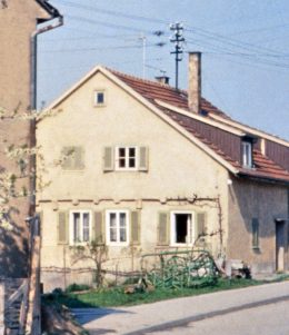Armenhaus um 1970