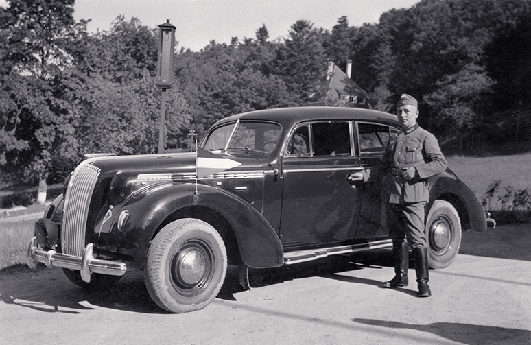 Opel Admiral mit Karl Näher