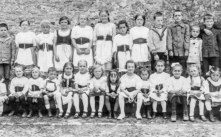 Schäferlaufkinder 1927