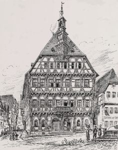 Rathaus und Kronprinzen