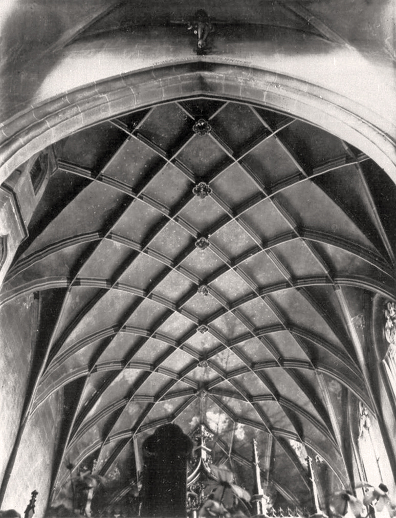 Chor-Gewölbe um 1937