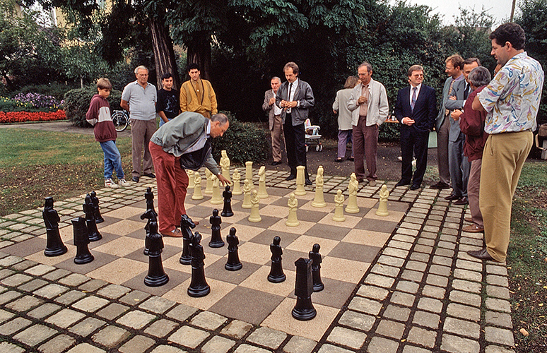 Schachspielfeld