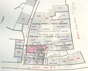 Plan Gerberei 1897
