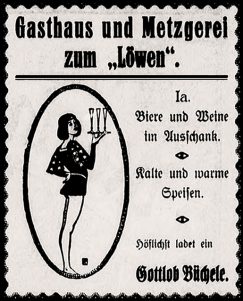 Anzeige Löwen 1924