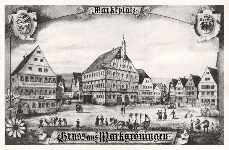 Marktplatz vor 1900