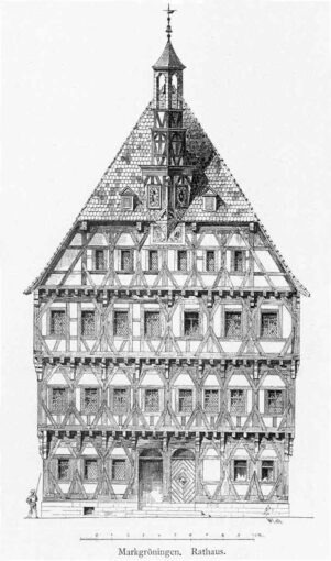 Rathaus vor 1889