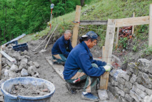 Trockenmauer Wannenberg
