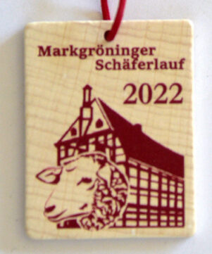 Schäferlauf-Plakette 2022
