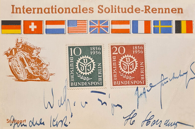 Autogramme 1956