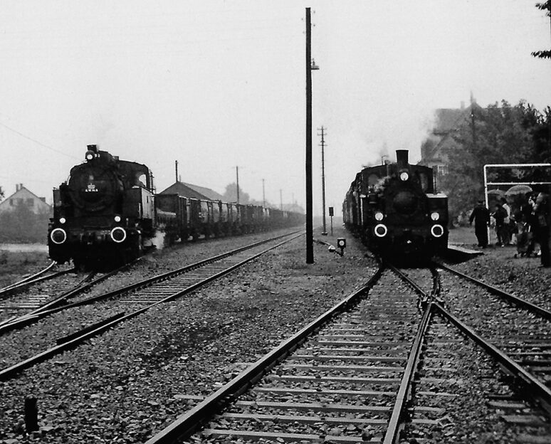 Lok 16 und Lok 11 H.L.B. in Markgröningen