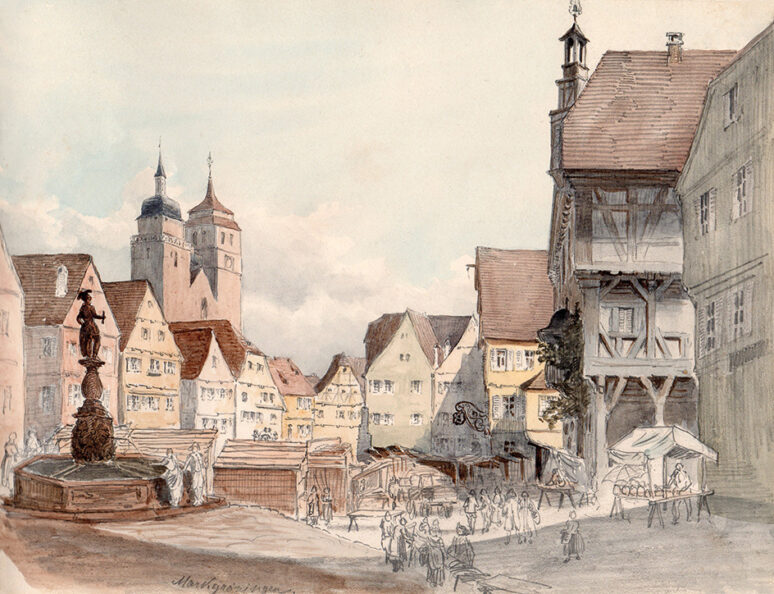 Marktplatz 1856