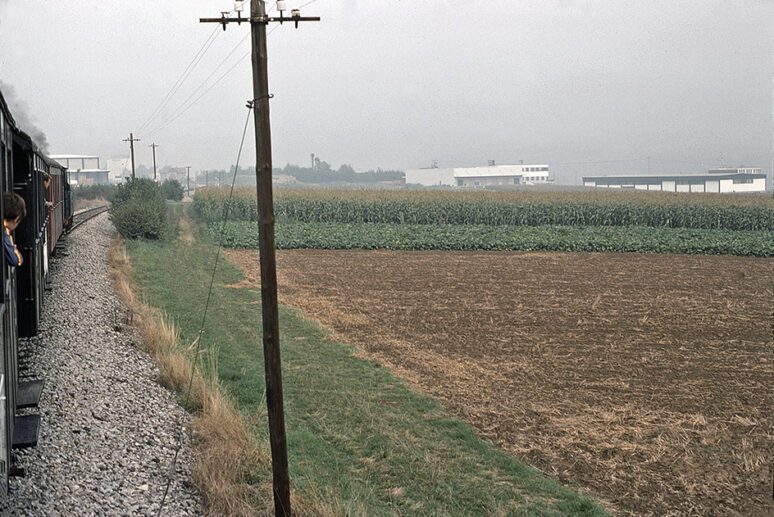 Bahnstrecke vor Markgröningen