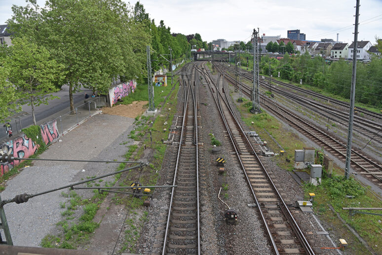 Freiraum bei Gleis 1