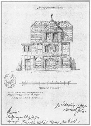 Aufriss Grabenstraße 22