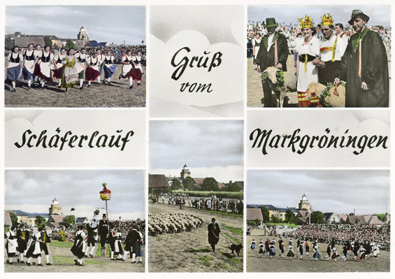 Schäferlauf-Postkarte