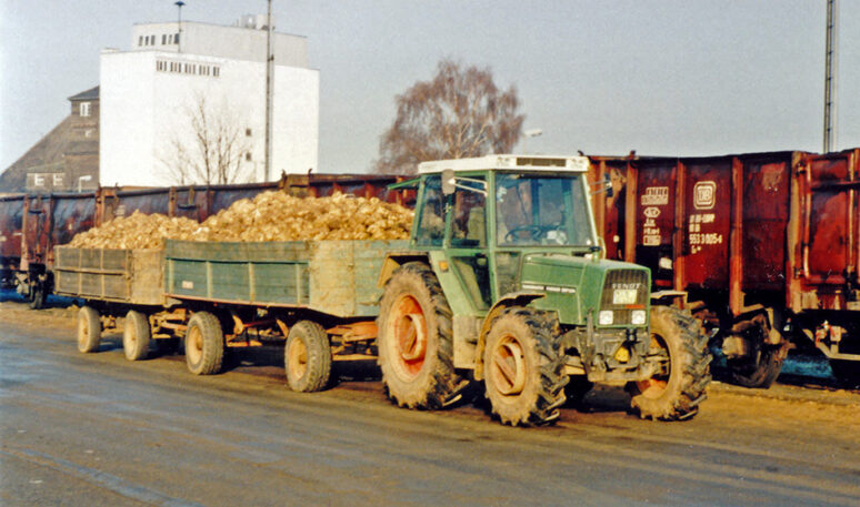 Zuckerrübenverladung