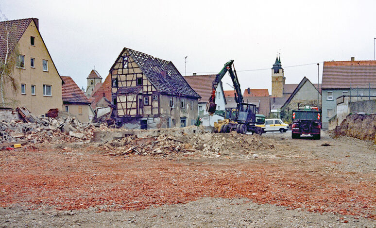 Abriss Grabenstraße 33